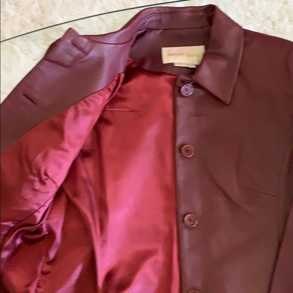 Margaret Godfrey 100% Leather Jacket - Picture 4 of 5